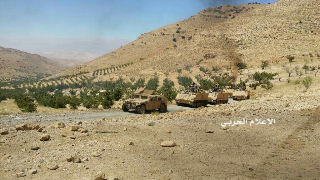 Photo Report: Hezbollah, Syrian Army And Lebanese Army At Recently Liberated Border Area Between Syria And Lebanon