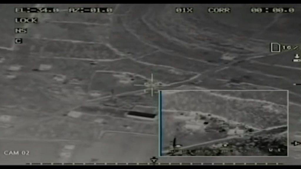 Video: Iranian Combat UAVs In Action Over Syria