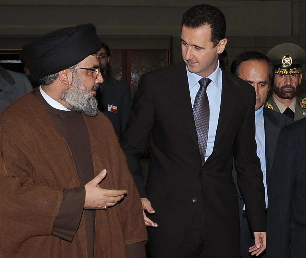 Hezbollah Leader Met With Syrian President In Damascus To Discuss Western Qalamoun Deal