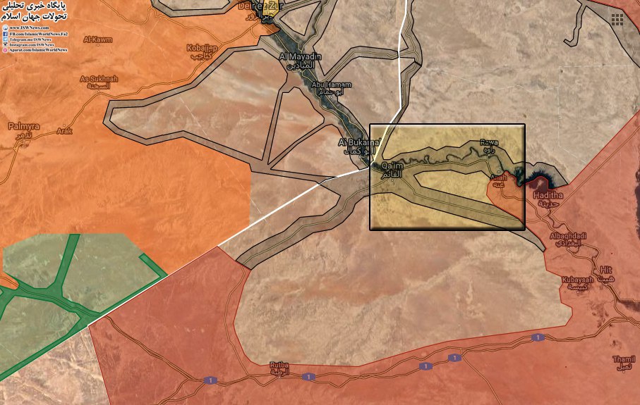 Map Update: Military Situation In Western Anbar After Liberation Of Rayhannah From ISIS