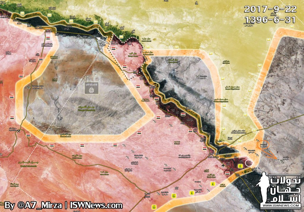 US-backed Forces Push For Another Oil Field While ISIS Attacks Syrian Army Near Deir Ezzor