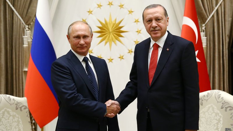 Putin and Erdogan Discuss Sochi Conference And Desolation Zone In Syria's Idlib