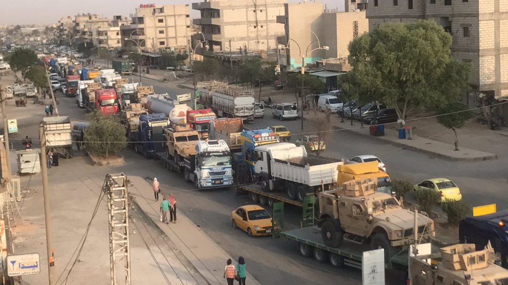 SDF Moves More Military Equipment To Deir Ezzor Frontlines (Photo)