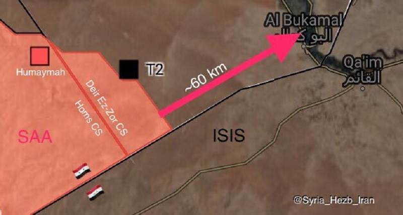 Syrian Army And Hezbollah Launch New Operation On Syrian-Iraqi Border (Maps)