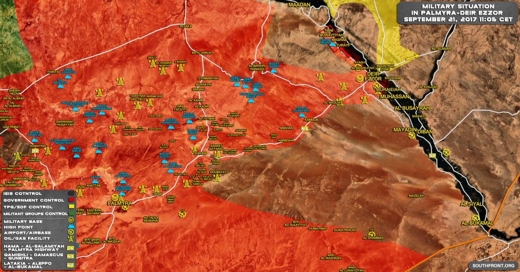 Overview Of Battle For Deir Ezzor On September 20-21, 2017 (Maps, Photos, Videos)