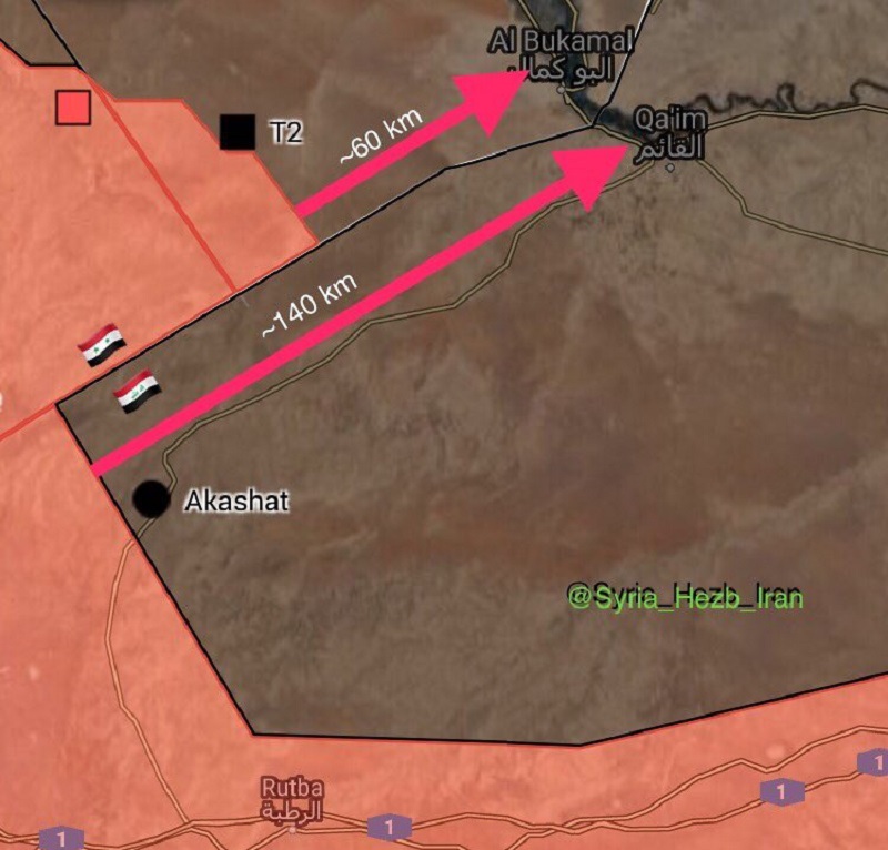 Syrian Army And Hezbollah Launch New Operation On Syrian-Iraqi Border (Maps)