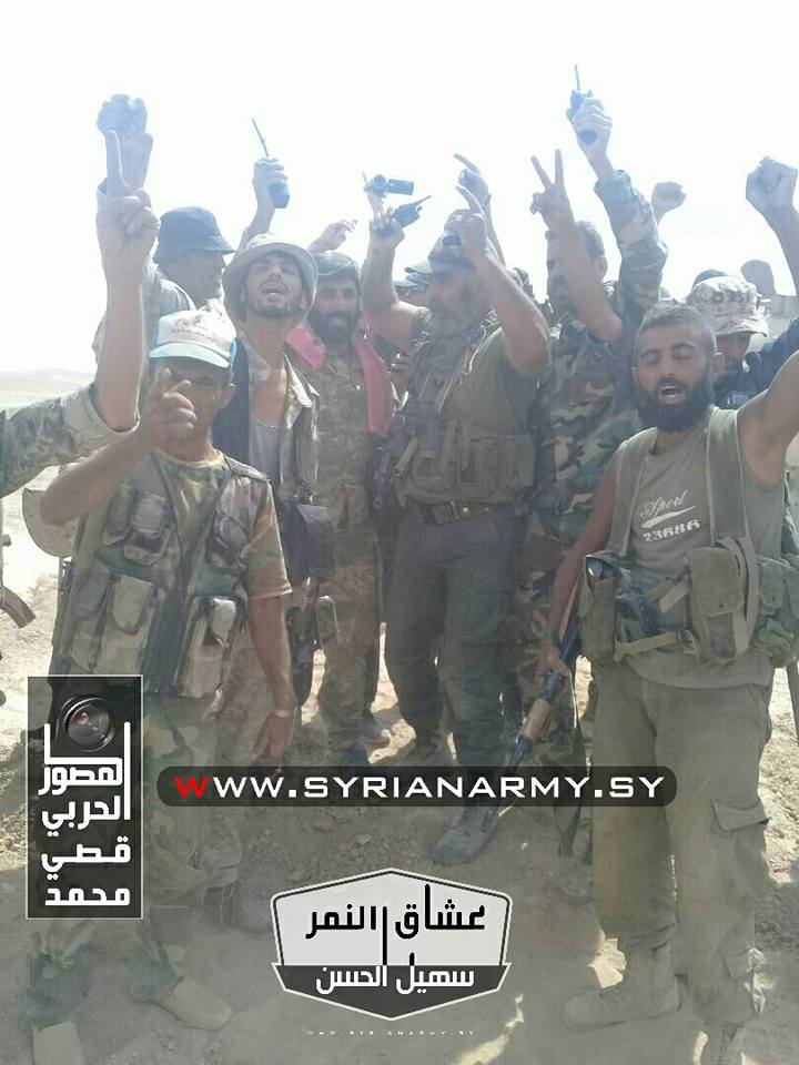 Photos: Republican Guard Gen Issam Zahreddine And Tiger Forces Troops In Deir Ezzor