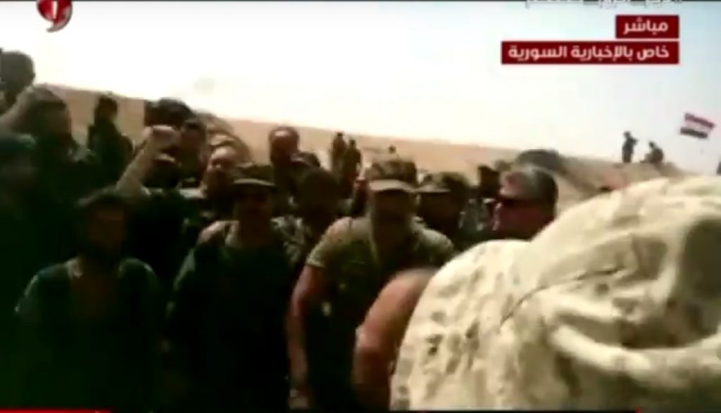 Video: Government Troops Met With Defenders Of Deir Ezzor In 137th Brigade Base Area