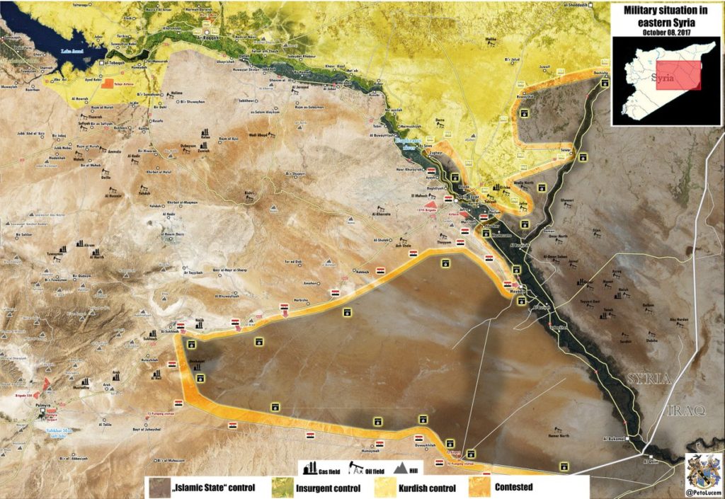 Video Confirmation: Palmyra-Deir Ezzor Highway Is Under Control Of Syrian Army
