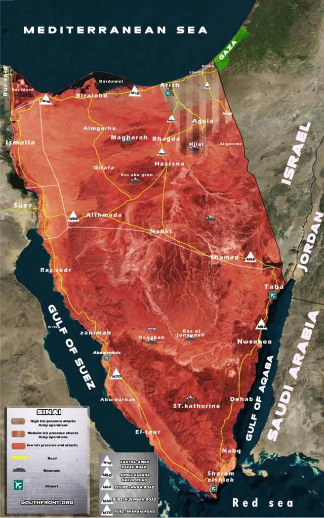 Terrorist Activity And Security Situation In Egypt's Sinai Peninsula