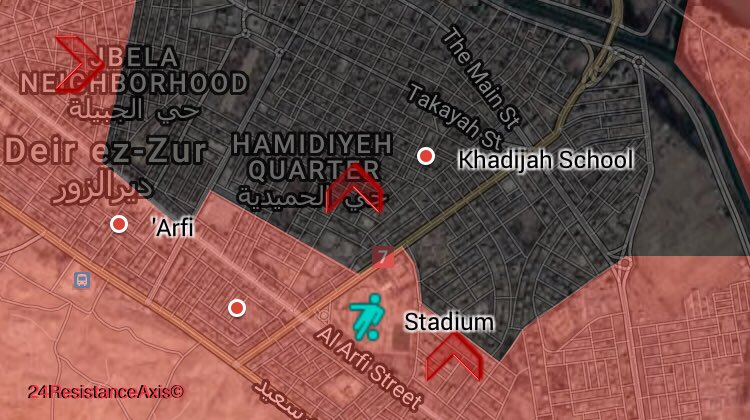 Syrian Army Enters Deep Inside ISIS-held Part Of Deir Ezzor City (Map)