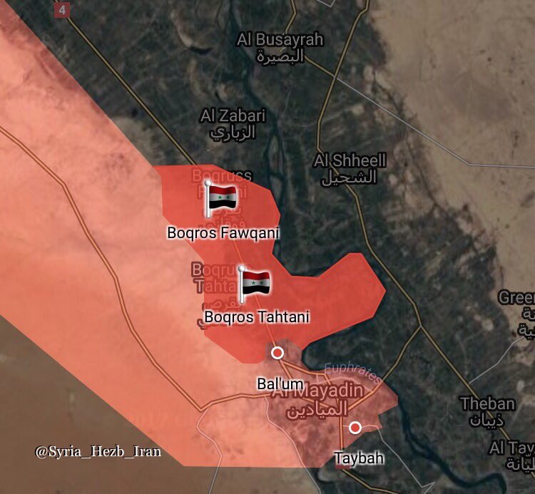 In Maps: Syrian Army's Gains North And East Of Deir Ezzor City