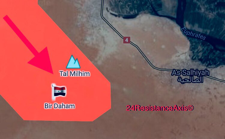 Tiger Forces Reached As Salhiyah Village En Route To Al-Bukamal