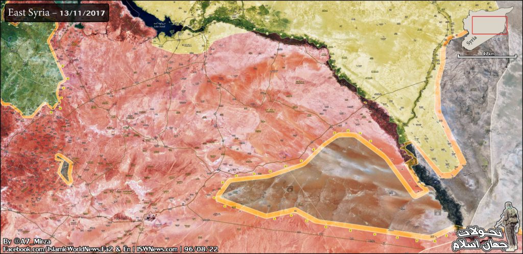 Tiger Forces Push Towards al-Bukamal, Syrian Army And Hezbollah Still Clash With ISIS There (Maps, Photos)