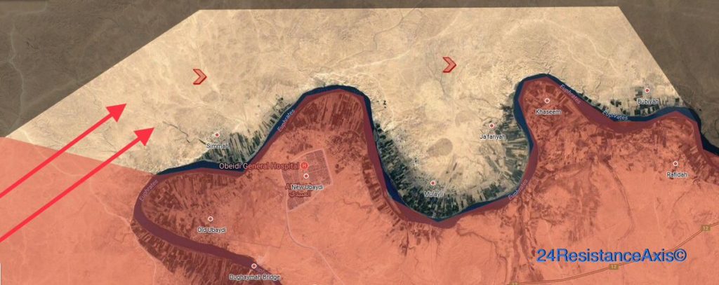 Iraqi Forces Clearing Euphrates Valley From ISIS, Move To ISIS-held Town Of Raqa (Maps)