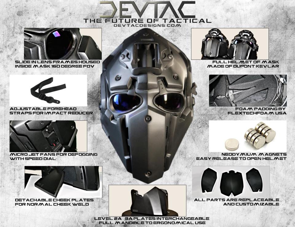 The Ronin: New Ballistic Helmet By Devtac