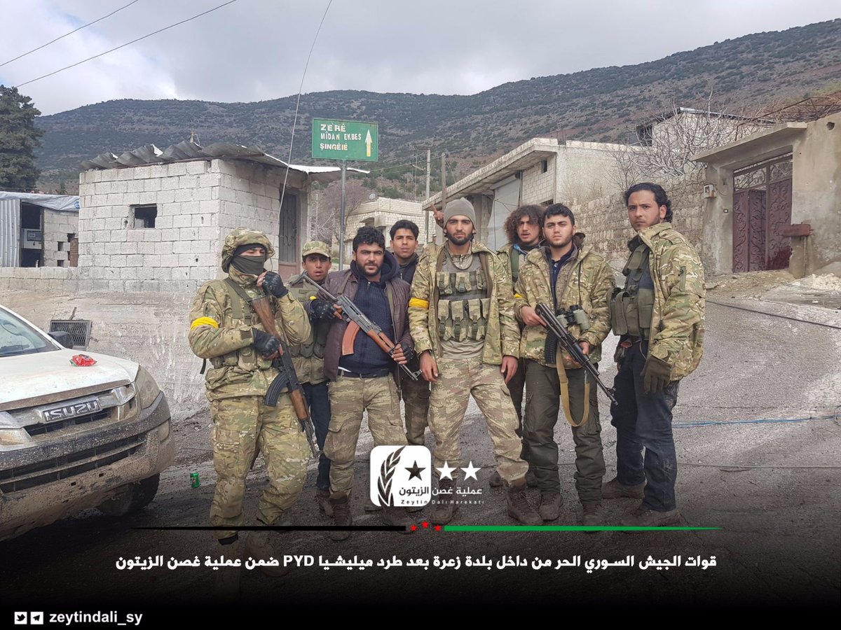 Turkish Army Captures Key Town From Kurdish Forces North Of Afrin (Photos, Map)