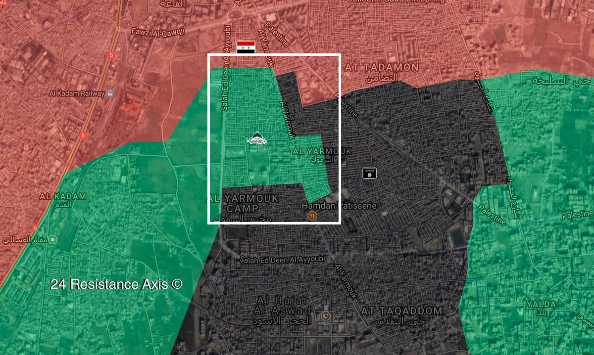 ISIS Captures Two New Neighborhoods In Yarmouk Camp South Of Damascus