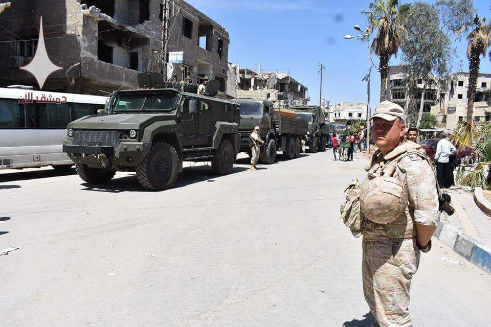 Photos, Video: Russian Personnel In Syria