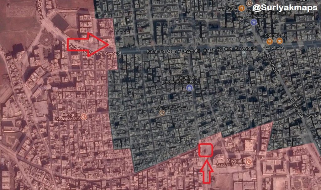 Overview Of Military Operation In Southern Damascus On May 14, 2018 (Maps, Videos)