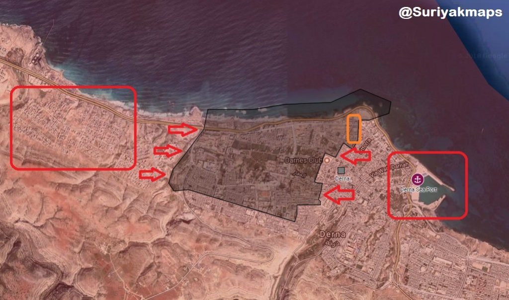 Libyan National Army Storming Militants' Positions In Center Of Derna