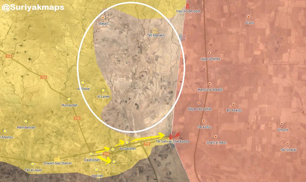 Syrian Democratic Forces Capture Several Villages Near Syrian-Iraqi Border (Map)