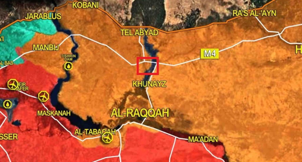 Explosion Reported Near US-French Military Base At Ayn Issa North Of Raqqa