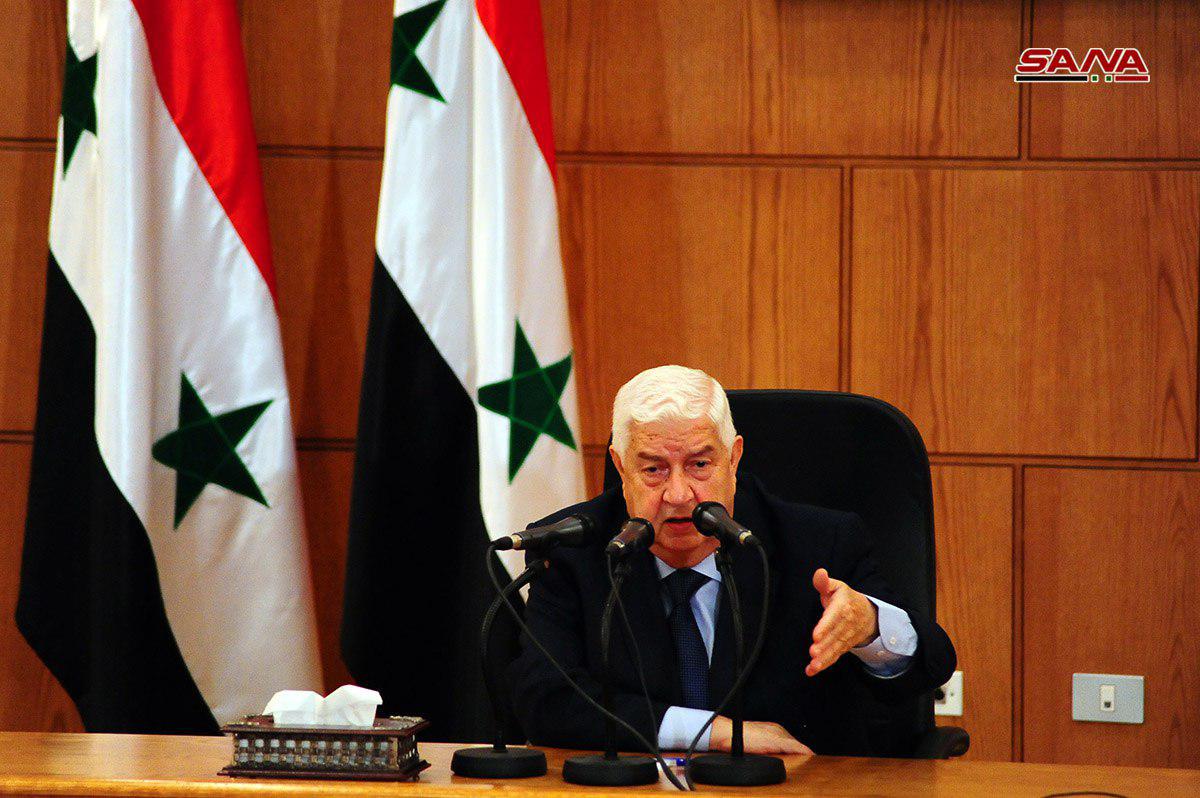 Syrian Foreign Minister: No Agreement On Southern Syria Until US Withdraws From Al-Tanaf