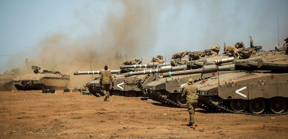 Israeli Forces Deploy Additional Battle Tanks, Artillery Guns On Contact Line With Syria