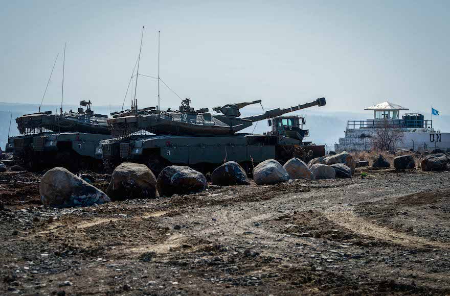 Israel Is Concerned Over Syrian Army Advance East Of Golan Heights, Threates To Strike Syrian Troops