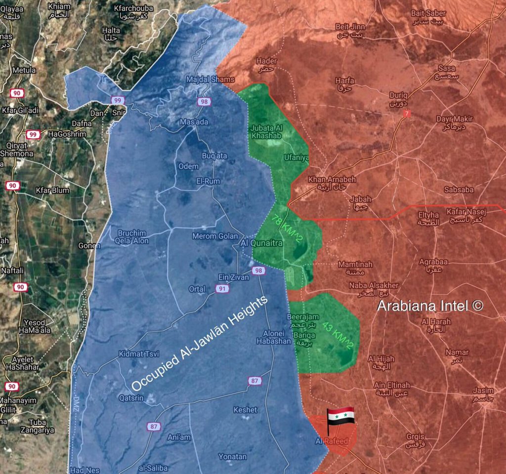 Syrian Army Retakes Golan UN Post From Militants (Map)