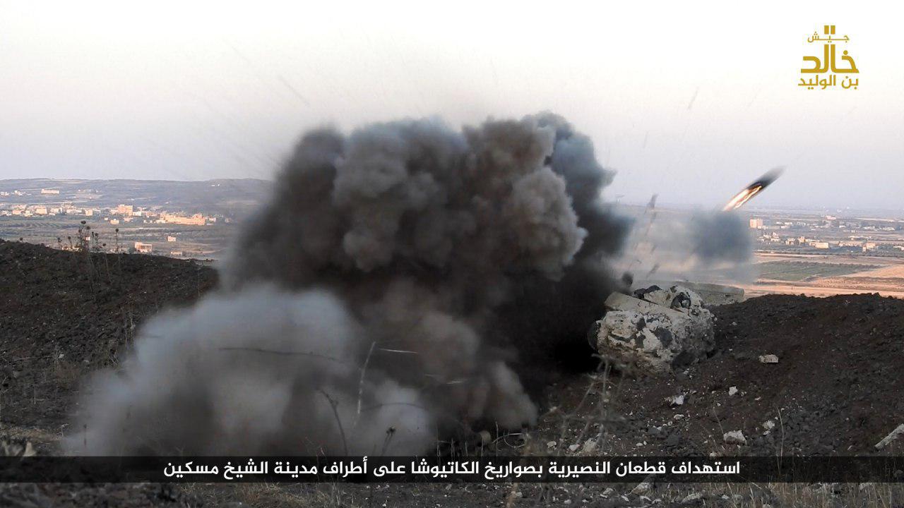 ISIS Joins Battle Against Syrian Military In Southern Syria (Photos, Viedo)