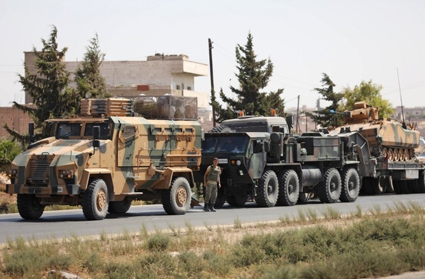 Syrian Army Shells Turkish Convoy In Southern Idlib