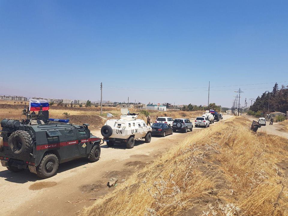 In Photos: Russian, Syrian Troops And UN Forces In Golan Heights Area