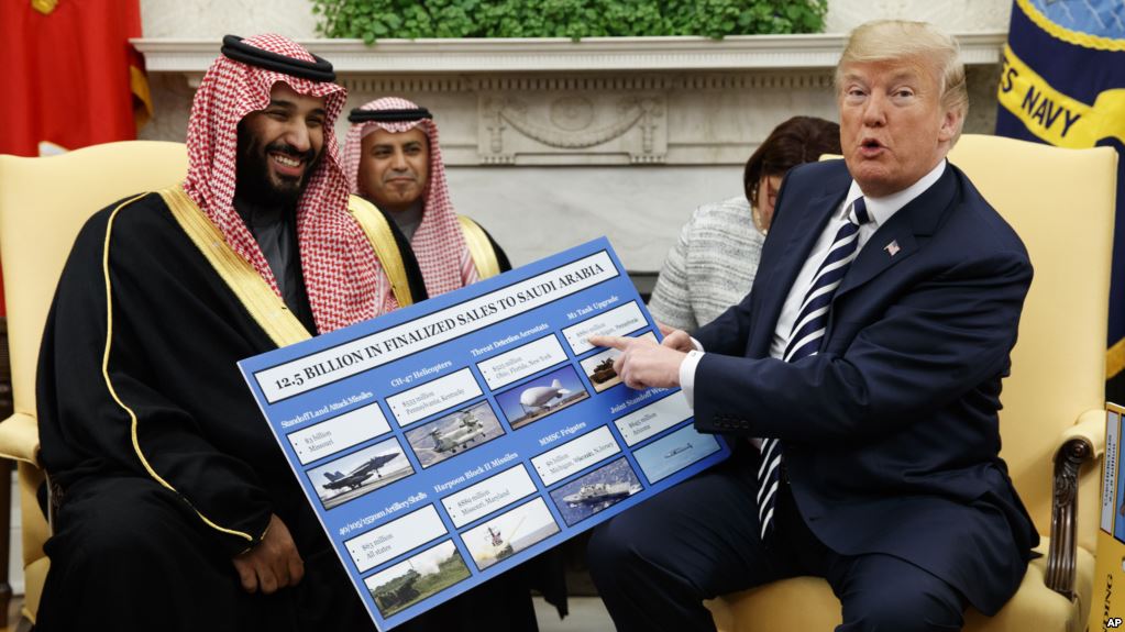 Trump Says It Would Be 'Foolish' to Cancel Saudi Arms Deals Despite Obvious Assasination Of Journalist In Saudi Consulate In Turkey
