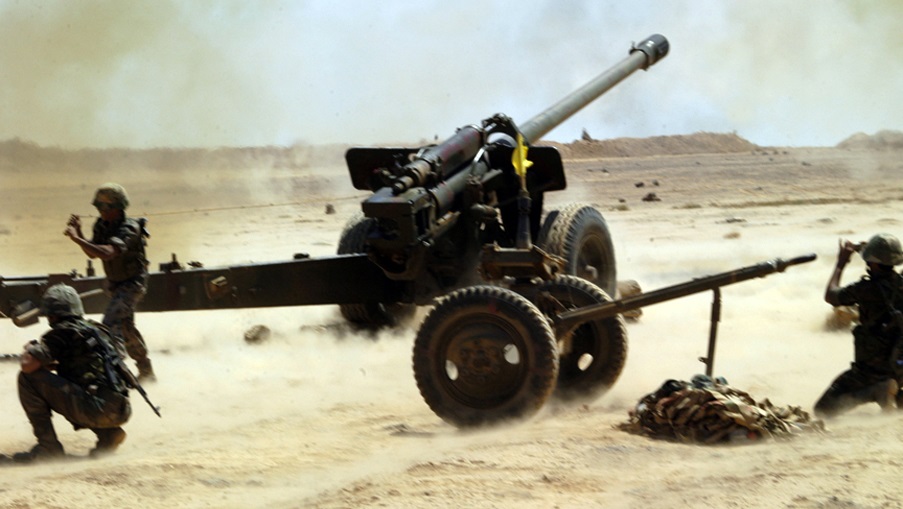 Syrian Army Artillery Shells Militant Positions In Hama And Idlib