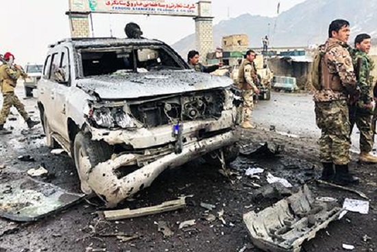 Suicide Bombing Hits Officials' Convoy In Afghanistan's Logar Province (Map, Photo)