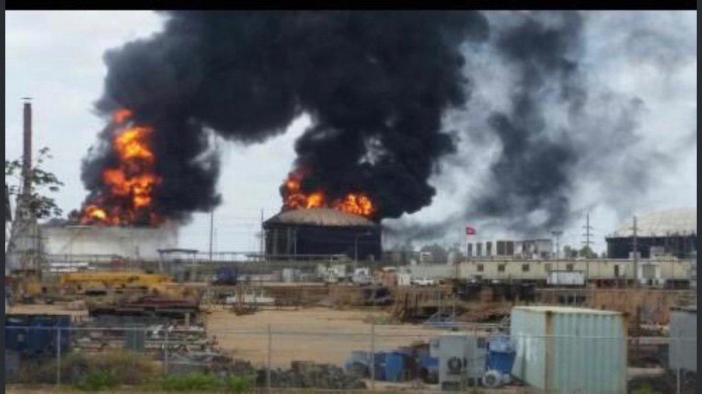In Photos: Explosions At Venezuela's Petro San Felix Heavy Oil Project