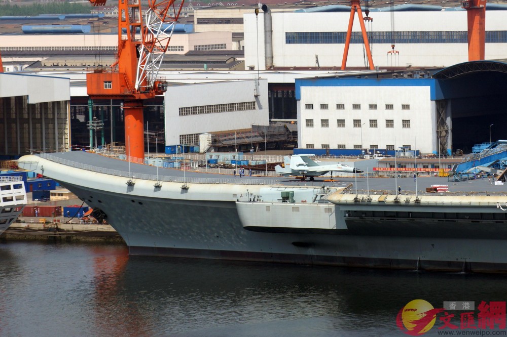 In Photos: China's First Domestically-Built Aircraft Carrier In Dalian