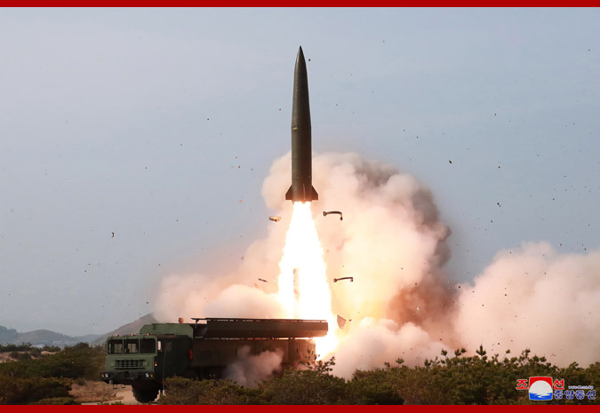 In Photos: Nort Korea Held Live Fire Missile And Rocket Drills