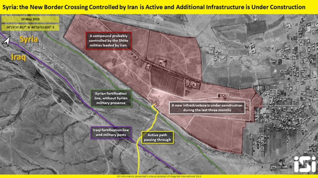 Satellite Images Show Iran Conducts Construction Works At Syrian-Iraqi Border