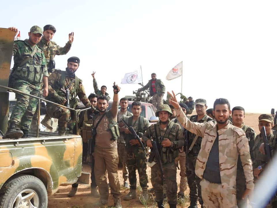 In Photos: Syrian Army And Pro-Government Militia Conduct Operation Near Iraqi Border
