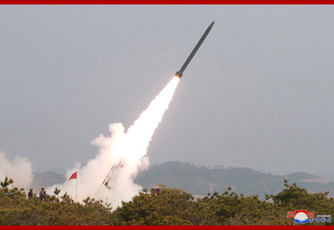 In Photos: Nort Korea Held Live Fire Missile And Rocket Drills