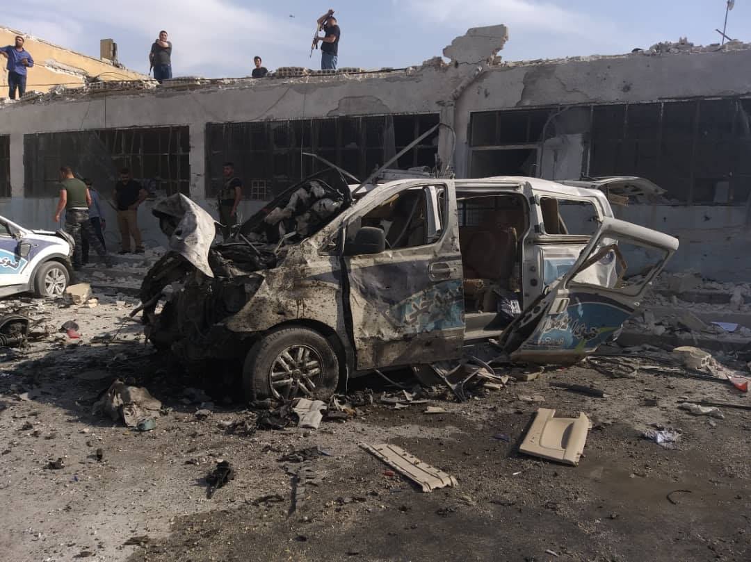 Car Bomb Targets SDF Security Forces Center In Manbij, Casualties Reported (Photos)