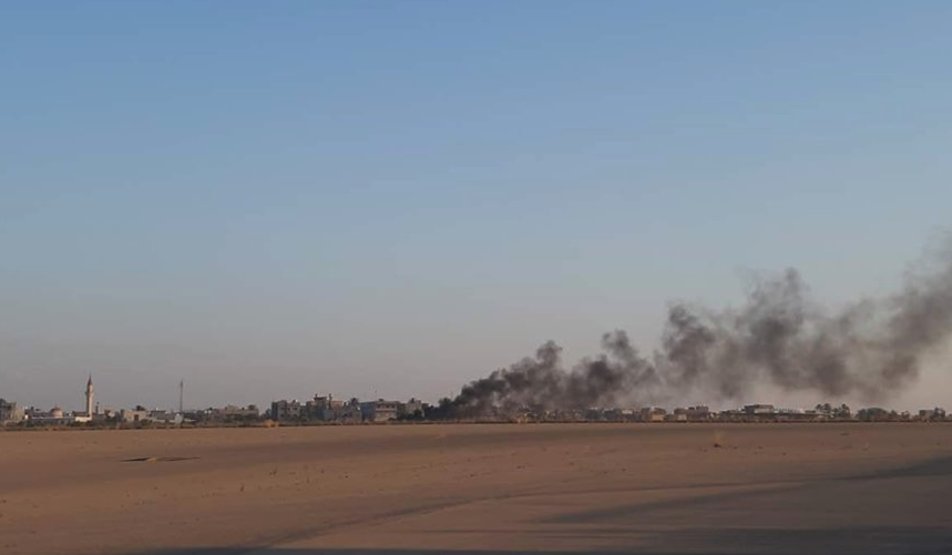 Libyan National Army Airstrike Destroyed Turkish UCAV At Mitiga Airbase: Reports