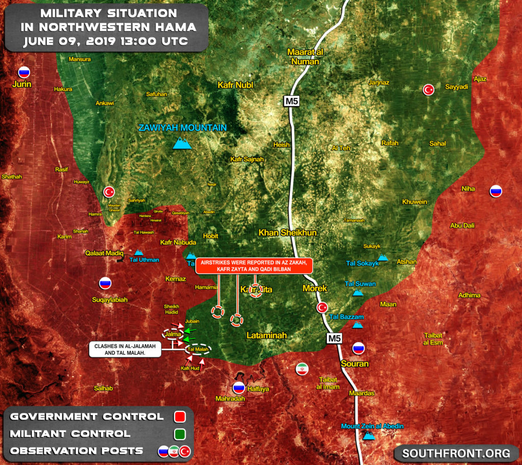 Fierce Clashes Between Army And Militants Continue In Northern Hama (Map Update)