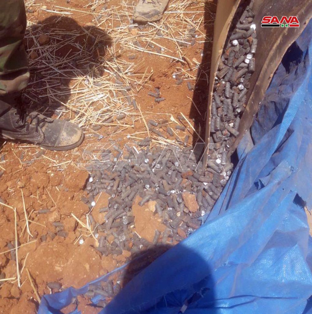 In Photos: Destroyed Militant Equipment Near Tall Tari In Southern Idlib