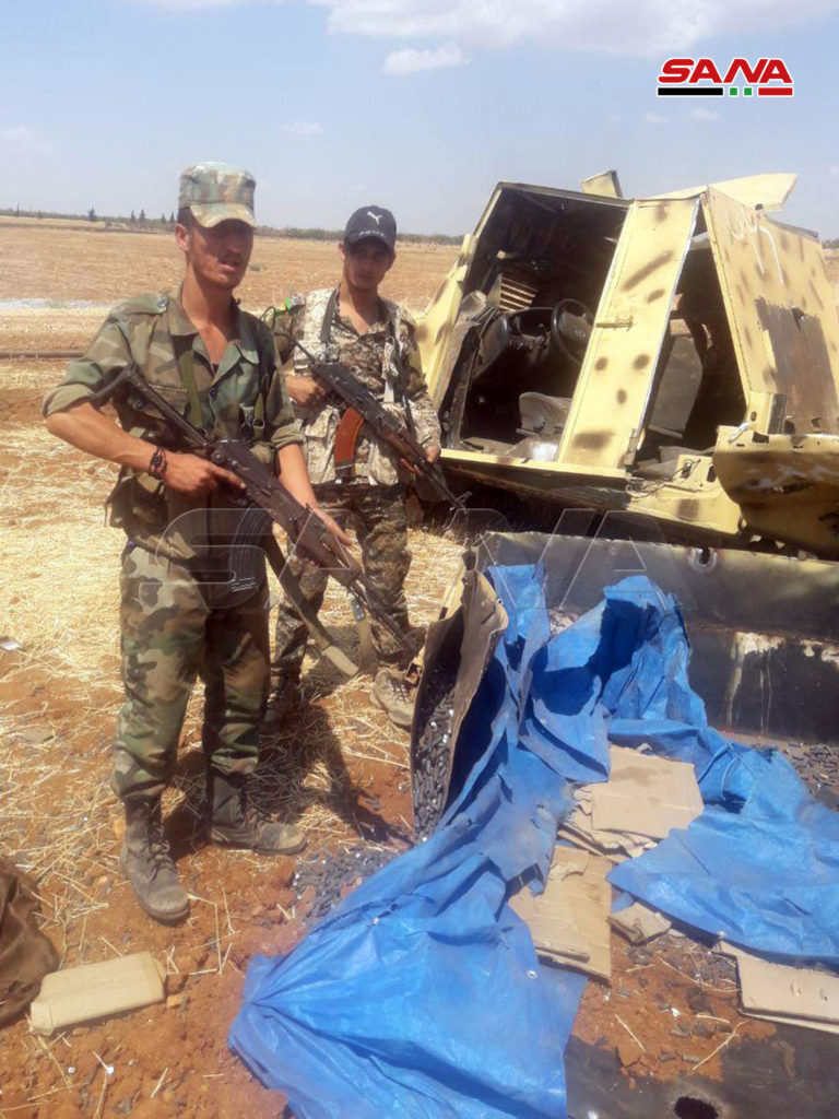 In Photos: Destroyed Militant Equipment Near Tall Tari In Southern Idlib