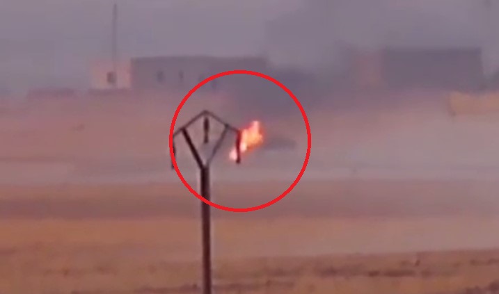 In Video: Kurdish Rebels Target Turkish Armoured Vehicle In Northeastern Syria