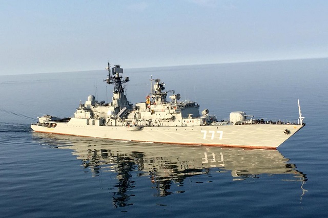 China, Russia and Iran's Navies Hold Joint Drills In the Persian Gulf For the First Time Ever